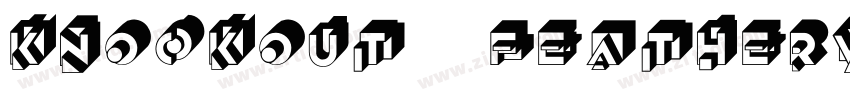 Knockout 48Featherwe字体转换